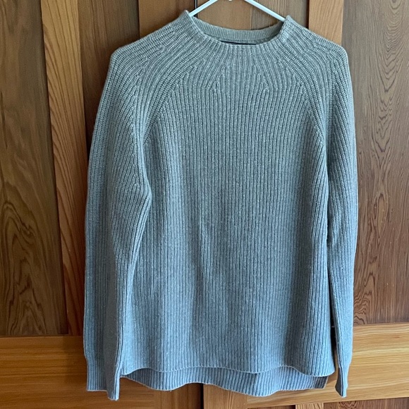Doffer Boys s/p 100% cashmere beige oatmeal sweater. - Picture 1 of 6